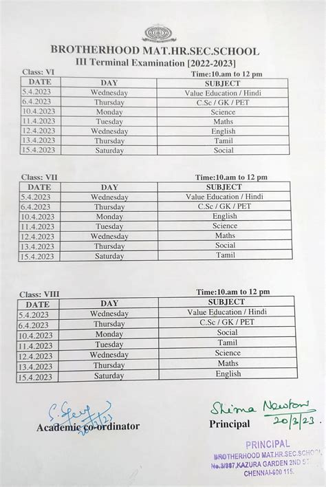 univindia time table 2023|Time Table.